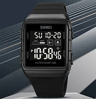 Часы мужские наручные кварцево-электронные тактические прямоугольные спортивные Skmei Hakaton Pro для парня BG
