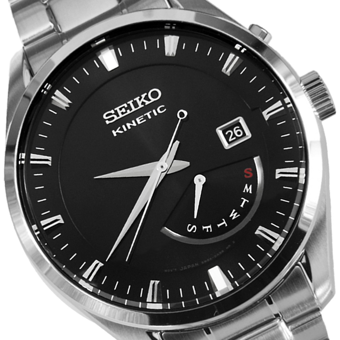 Купить Часы Seiko SRN045P1 Kinetic 5M84, цена 11630 грн —   (ID#340467459)