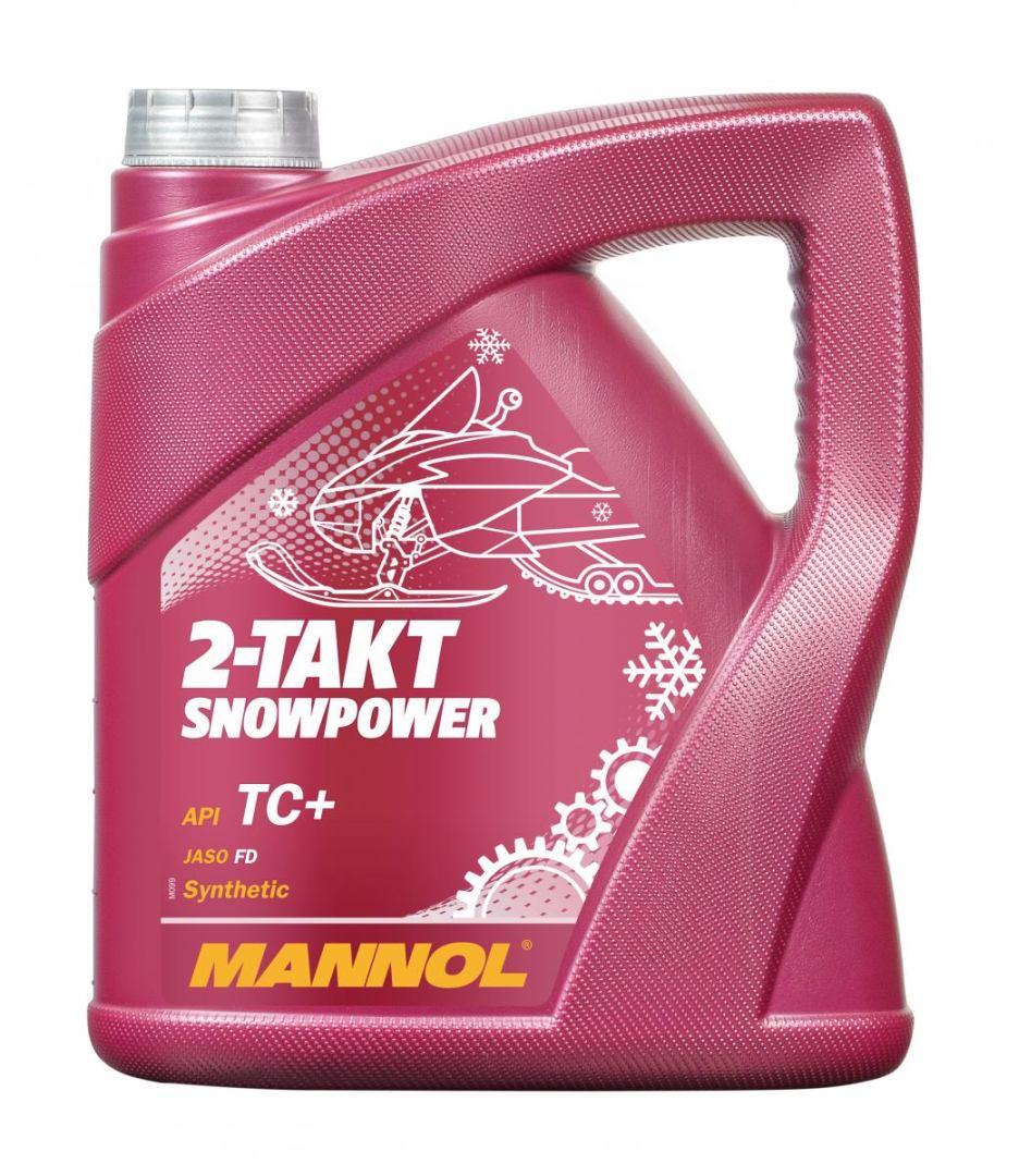 Моторна олива Mannol 2T Snowpower 4L (7201) (4)