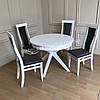 Кухонний комплект стіл Ікс стільці Ноа, фото 2
