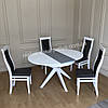 Кухонний комплект стіл Ікс стільці Ноа, фото 7
