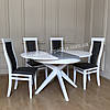 Кухонний комплект стіл Ікс стільці Ноа, фото 8
