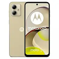 Смартфон Motorola Moto G14 4/128GB Butter Cream (PAYF0028)