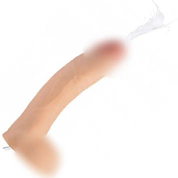 Еякуліруючий фалоімітатор - Dual Squirting Dildo Bomba💣