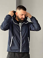 Удобная стильная мужская куртка-ветровка Плащевка с пропиткой на подкладке нейлон М,Л,ХЛ,ХХЛ,ХХХЛ