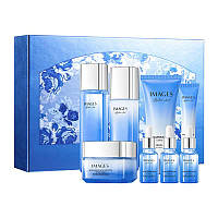 Подарунковий набір Images Hyaluronic Acid Peptide Delicate Glowing Set з гіалуроновою кислотою і пептидами