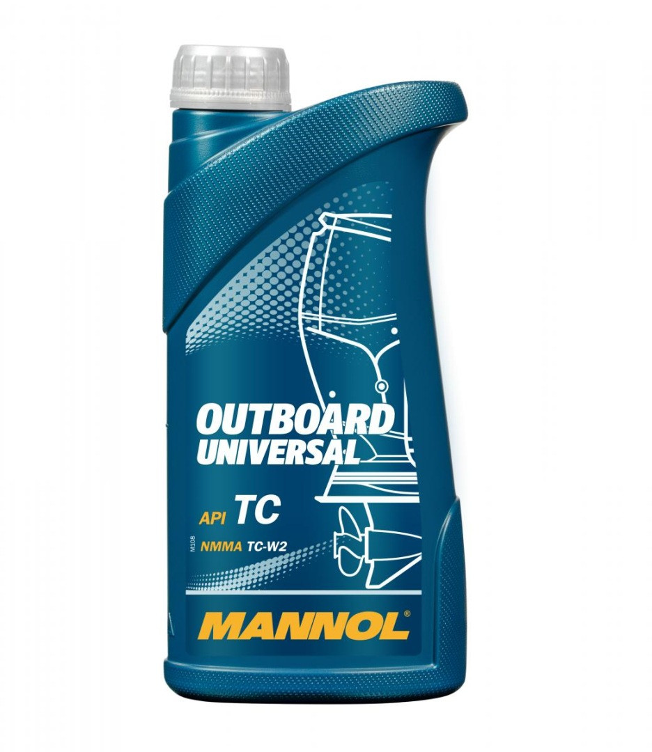 Моторна олива Mannol MIX 2T Outboard Universal API TC 1L (7208) (20)