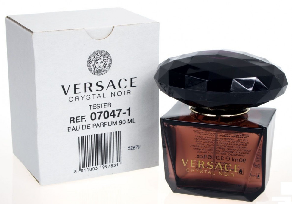 Духи Versace Версаче Crystal Noir тестер 90 мл, пряний квітковий пудровий аромат