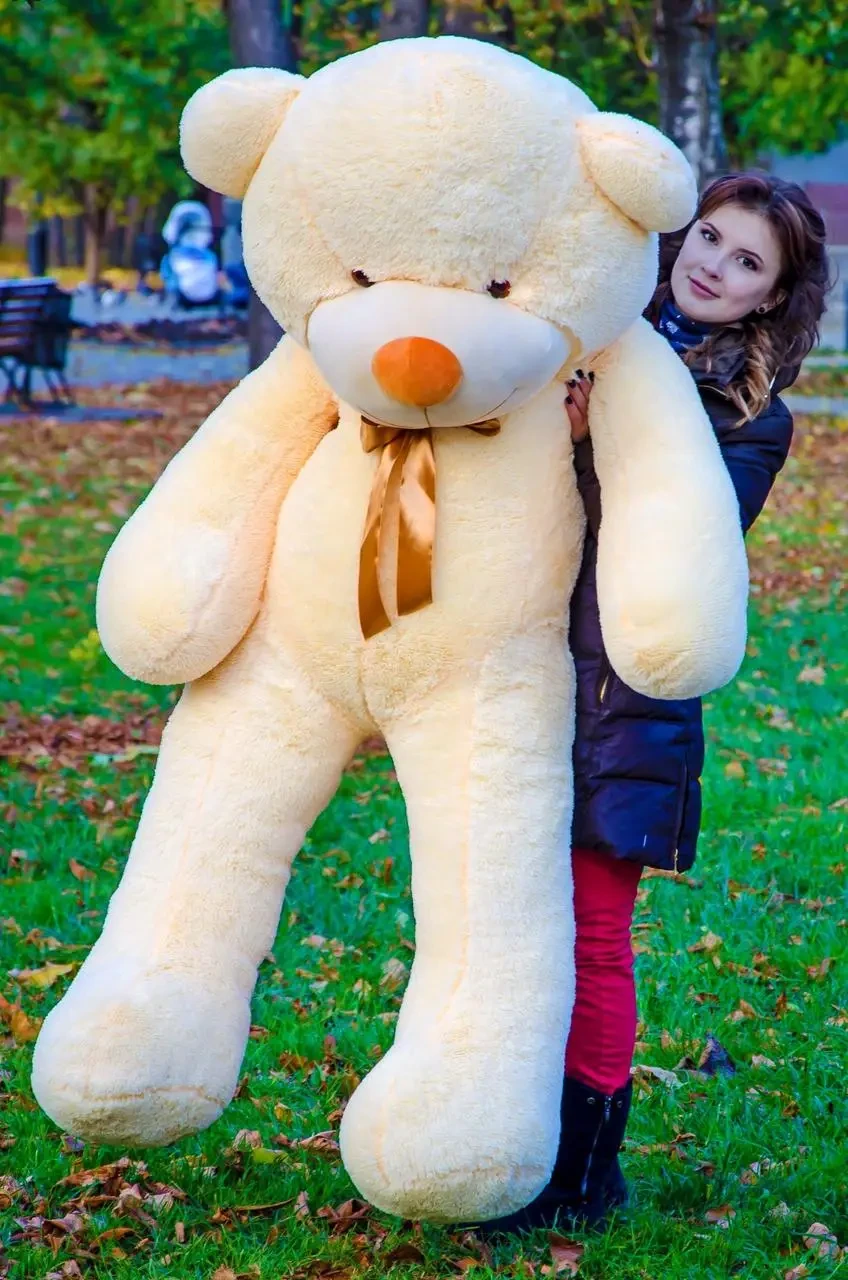Плюшевый мишка Разные Цвета и Размеры. Самый огромный Большой плюшевый медведь мишка Подарок для девушки - фото 2 - id-p1945028478
