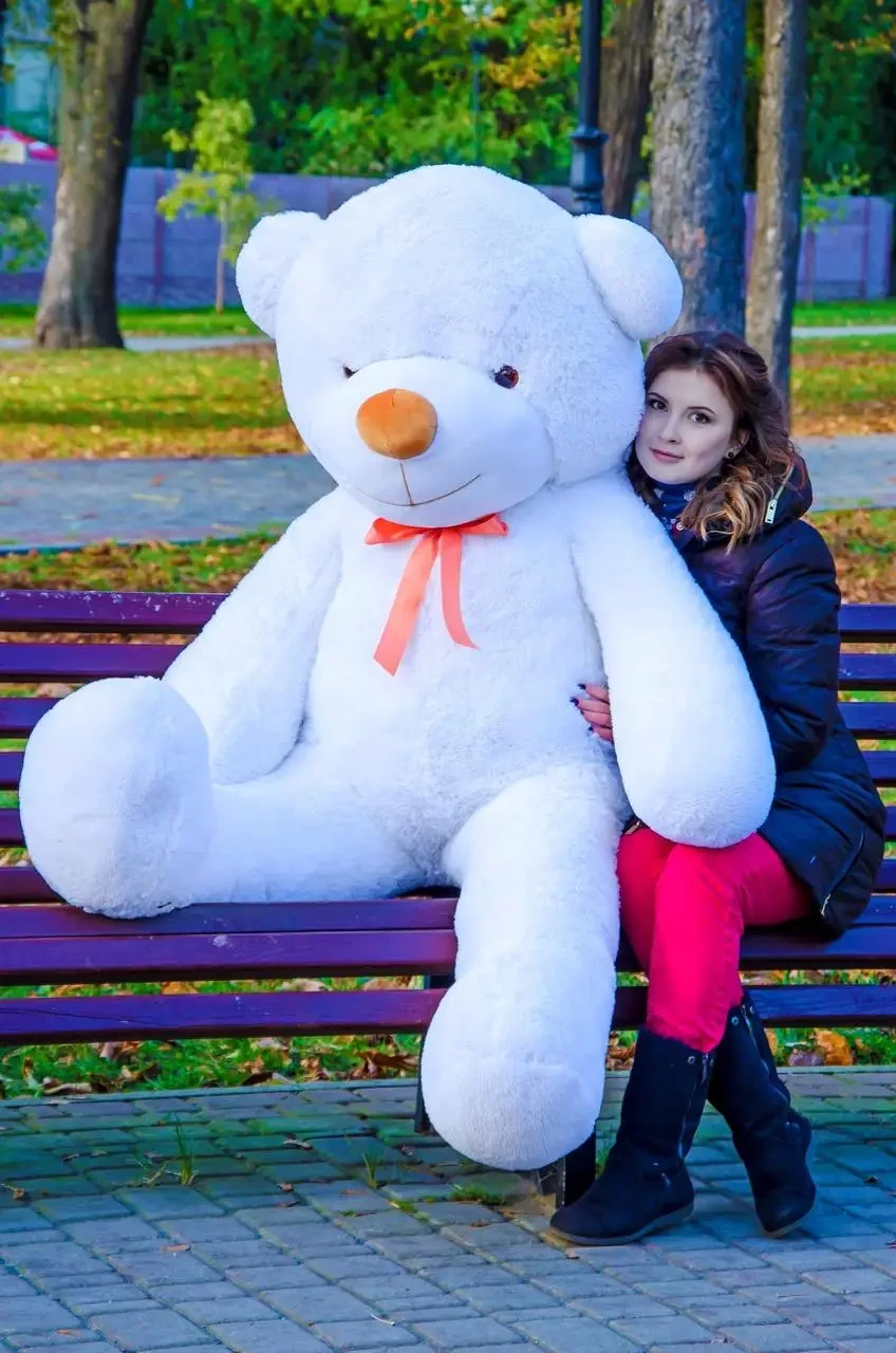 Плюшевый мишка Разные Цвета и Размеры. Самый огромный Большой плюшевый медведь мишка Подарок для девушки - фото 6 - id-p1945028478