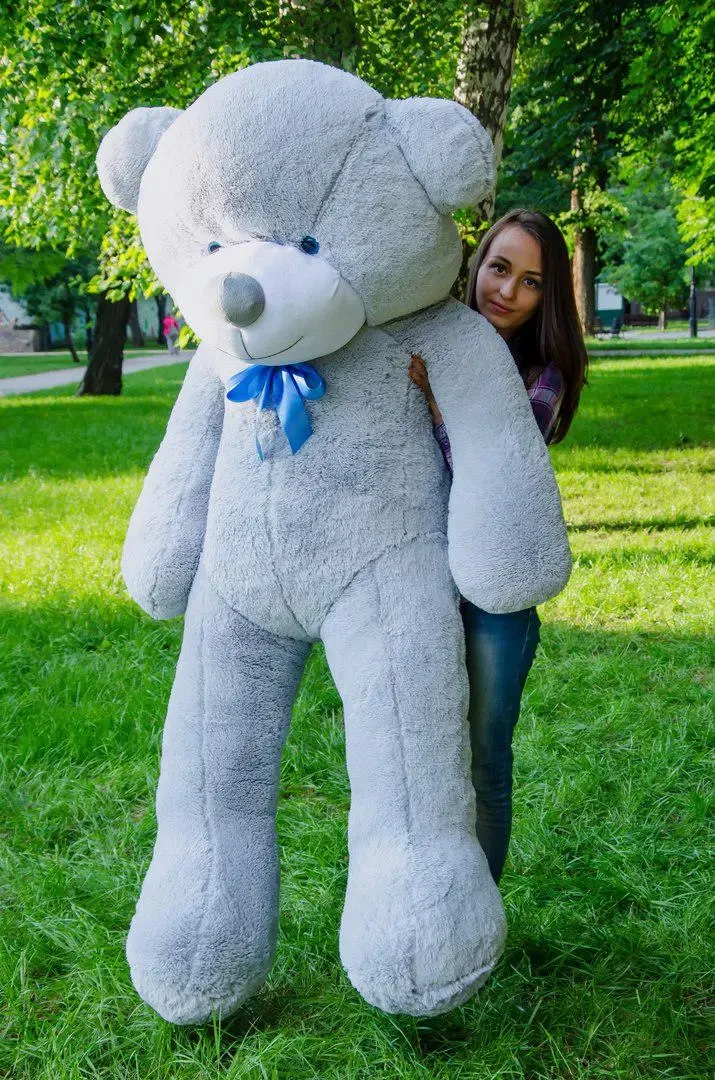 Плюшевый мишка Разные Цвета и Размеры. Самый огромный Большой плюшевый медведь мишка Подарок для девушки - фото 9 - id-p1945028478