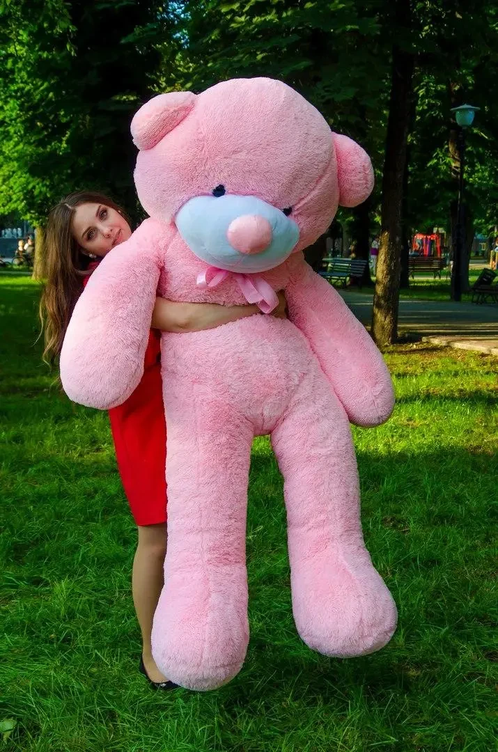 Плюшевый мишка Разные Цвета и Размеры. Самый огромный Большой плюшевый медведь мишка Подарок для девушки - фото 8 - id-p1945028478
