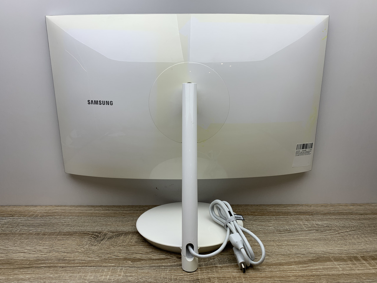 Монитор 27" 2560*1440 VA Samsung Curved C27H711Q QLED HDMI/miniDP белый бу - фото 3 - id-p1944970776