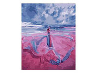 Набор для росписи (картина по номерам) Розовый танец 40х50см GS777 ТМ STRATEG FG