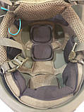 Шолом FAST ballistic helmet 3A з підвісною системою WENDY Олива, фото 7