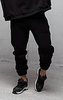 Мужские штаны BOWL премиум качества в черном цвете утепленные флисом |