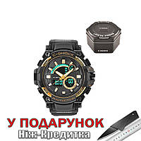 Часы C-Shock GW 3500 наручные Черный с золотой