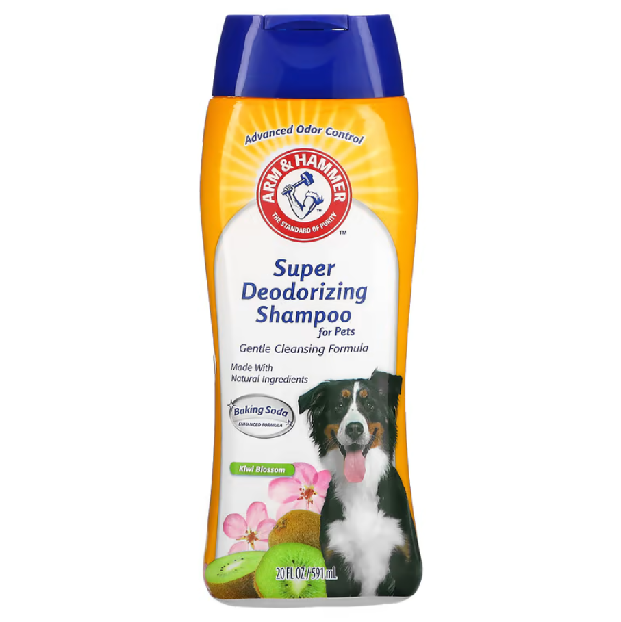 Шампунь для тварин Arm & Hammer Super Deodorizing Shampoo for Pets Kiwi Blossom 591 мл, фото 1