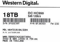 Western Digital 18TB 0F38353 18000 GB SAS DC HC550