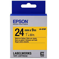 Стрічка для принтера етикеток Epson LK6YBP (C53S656005)