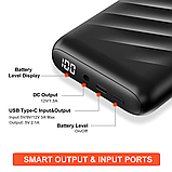 Повербанк павербанк DEWBU® POWER BANK 12 В 15 000 мА·год 54 Вт зі швидким заряджанням для курток із підігрівом, фото 3