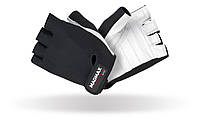 Перчатки для фитнеса MadMax MFG-250 Basic White M тренировочные перчатки для фитнеса спортзала VCT