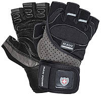 Перчатки для фитнеса Power System PS-2850 Raw Power Black/Grey XL тренировочные перчатки для фитнеса спортзала