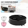 Робот Пилосос Робот 3 в 1 розумний робот-прибиральник для дому SWEEPING ROBOT 521-2345 Чорний, фото 2