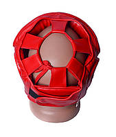 Боксерский шлем тренировочный PowerPlay 3043 Красный L шлем для бокса защита головы