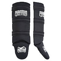 Защита голени и стопы Phantom Impact Basic L/XL Black защита ног в спаррингах для единоборств