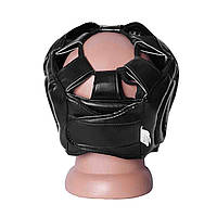 Боксерский шлем тренировочный PowerPlay 3043 Черный S шлем для бокса защита головы