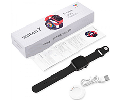 Смарт годинник 1.75" XPRo Smart Watch 7 F10 Plus 44 мм чорний (F10 Plus_1060)