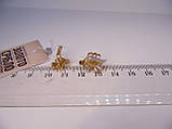 Золоті жіночі сережки 3,4 г, фото 4