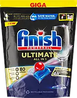 Капсули для посудомийної машини Finish Quantum Ultimate 80 шт.