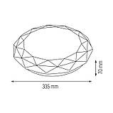 Світлодіодний світильник потолочний EPSILON-24 HOROZ ELECTRIC 027-004-0024-01-1, фото 3