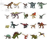 Міні Фігурки Динозаврів 20 штук Mattel Jurassic World Toys Dominion Minis, фото 4