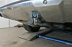 Оцинкований фаркоп на Mercedes-Benz GL W164 2005-2012 Швидкознімний автомат на ручці