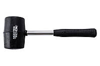 Киянка Mastertool - 680 г х 75 мм черная резина, ручка металл