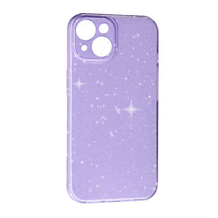 Силіконовий чохол Summer Vibe для Apple iPhone 15 Plus Purple, фото 2