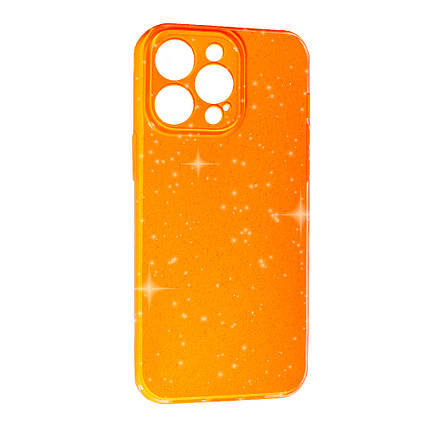 Силіконовий чохол Summer Vibe для Apple iPhone 14 Pro Orange, фото 1