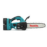 Акумуляторна ланцюгова пила Makita DUC302Z (36V, 6Ah). АКБ пила з безключовою натяжкою ланцюга, фото 8