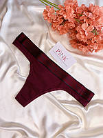 Трусы Logo Cotton Thong Panty от Victoria`s Secret