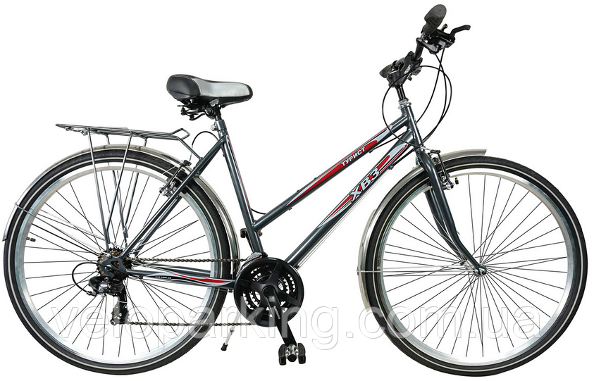 Міський швидкісний 28 Турист 2821WD дорожній (ХВЗ) велосипед Харків 21-швидкість