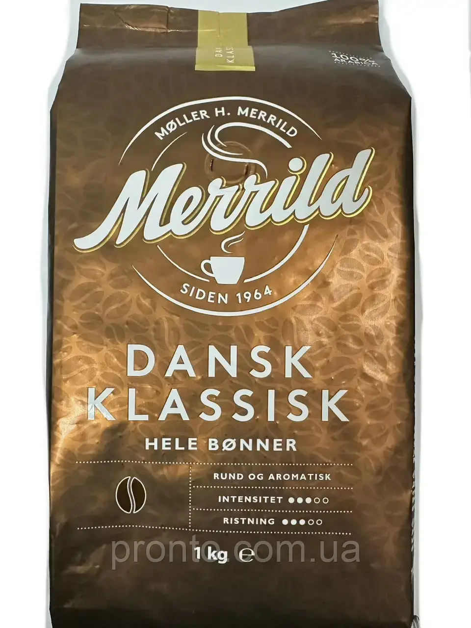 Зернова кава  Lavazza Merrild Dansk Klassisk 1 кг