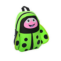 Рюкзак детский SchoolBag Божья коровка Green (RBK003) MY, код: 739980