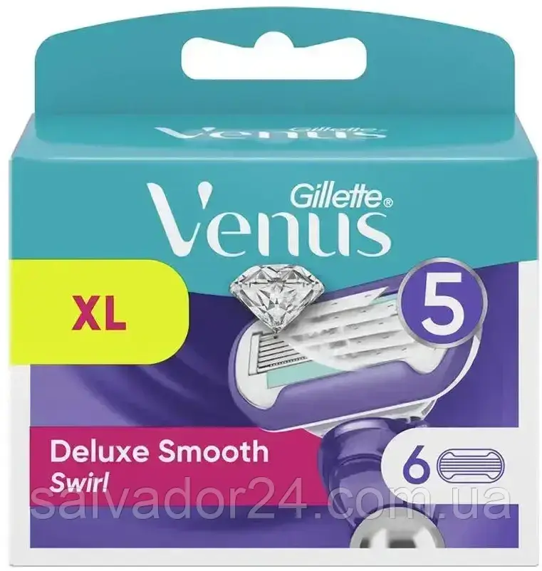 Gillette Venus Swirl змінні касети для гоління 6 шт. Германия