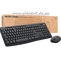 Бездротова клавіатура Logitech Wrieless MK 370 Combo + мишка, Graphite