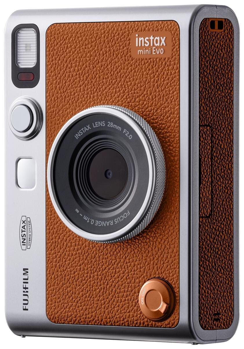 Гібридна камера миттєвого друку FUJIFILM Instax Mini Evo (Brown)