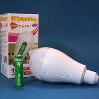 LED Лампочка зі знімним акумулятором 1 x 18650 15w цоколь E27
