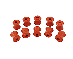 Втулки реактивних тяг ВАЗ 2101-07, НІВА, Шевроле НІНВА (10 шт.) червоний